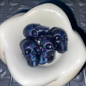 WAX MELT - GLITTER SKULLS - COCONUT SCENT